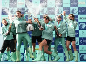 Cambridge celebra su triunfo Cambridge celebra su triunfo