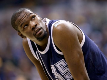 Kevin Durant, con los Thunder