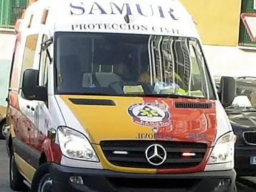 Una ambulancia del SAMUR Una ambulancia del SAMUR