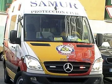 Una ambulancia del SAMUR Una ambulancia del SAMUR