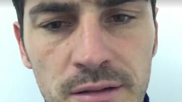 Iker Casillas, en un vídeo colgado en su cuenta de Facebook