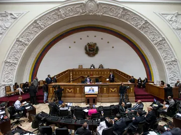 El Parlamento venezolano, en una imagen de archivo. El Parlamento venezolano, en una imagen de archivo.