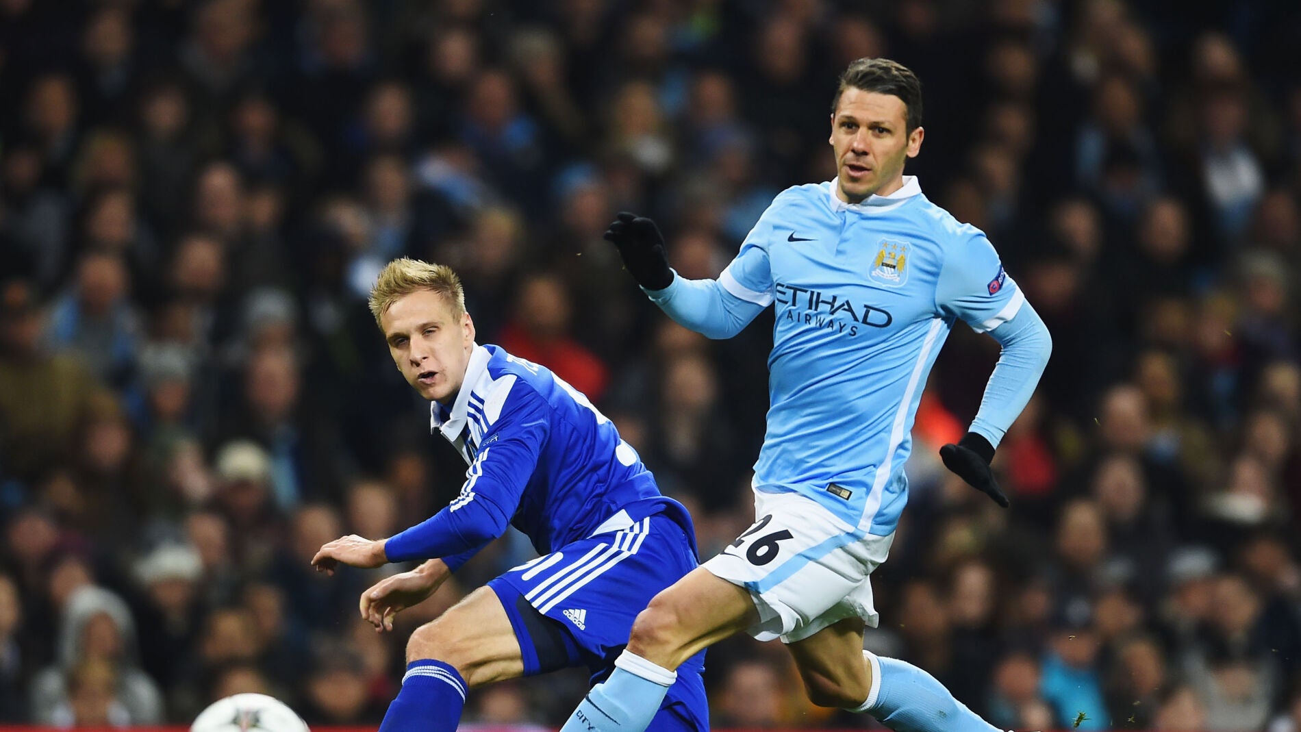Demichelis, jugador del Manchester City