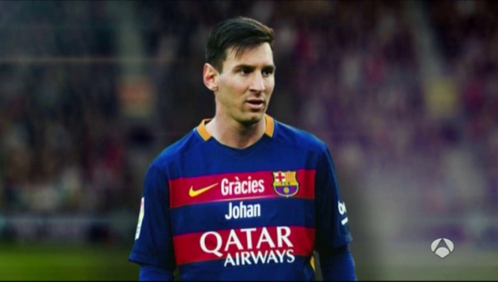 Frame 17.787952 de: El Barça lucirá "Grácies Johan" en sus camisetas en el clásico