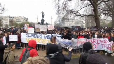 Francia: 260 manifestaciones contra la reforma laboral de Hollande