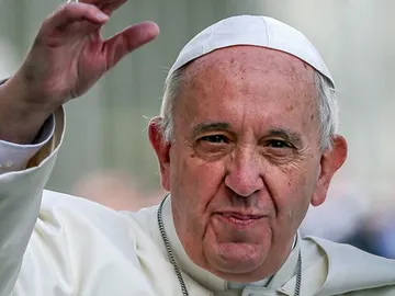 El papa Francisco durante una audiencia pública en la Plaza de San Pedro del Vaticano El papa Francisco durante una audiencia pública en la Plaza de San Pedro del Vaticano