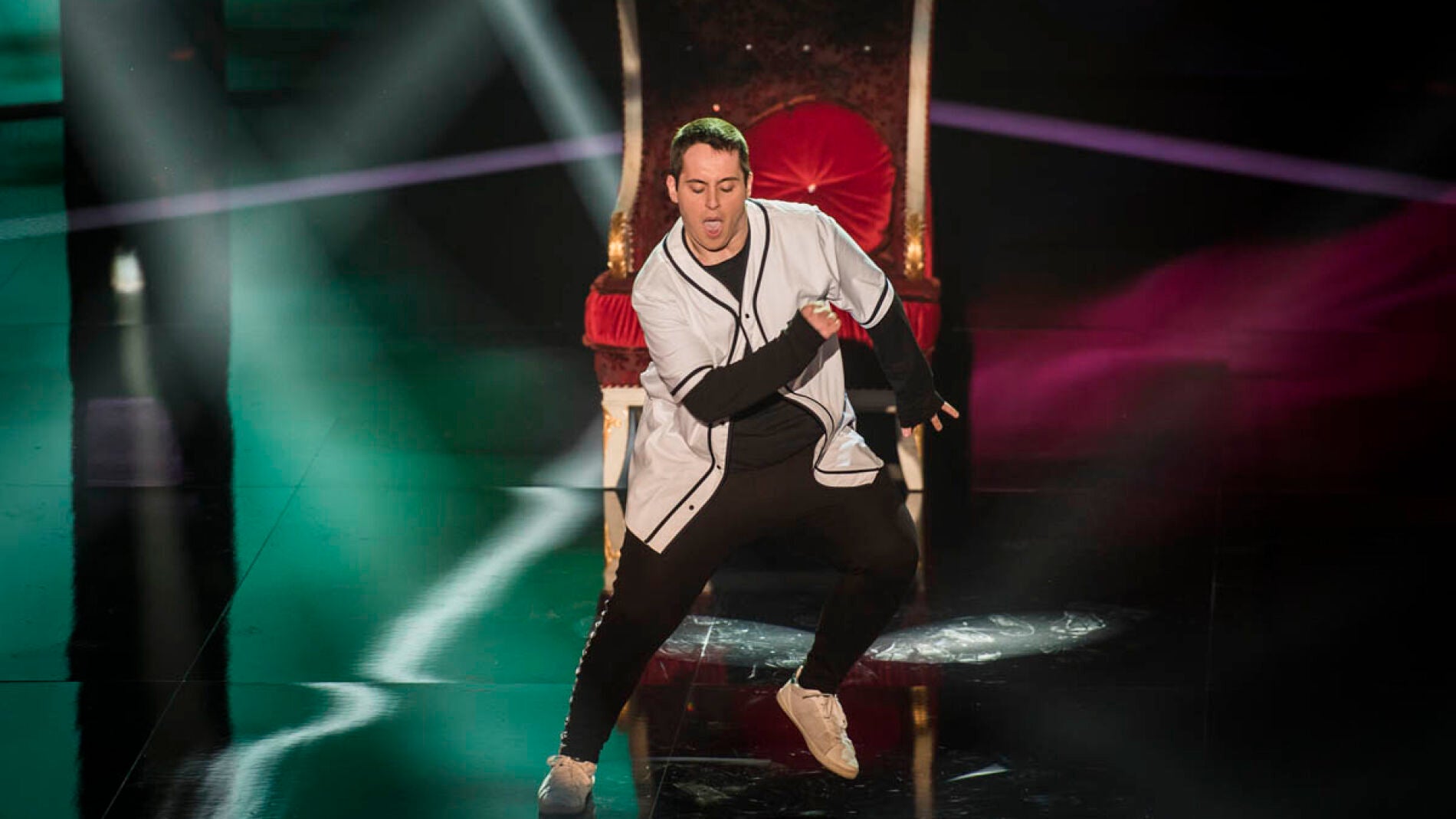La coreograf&iacute;a de Ricki Santos