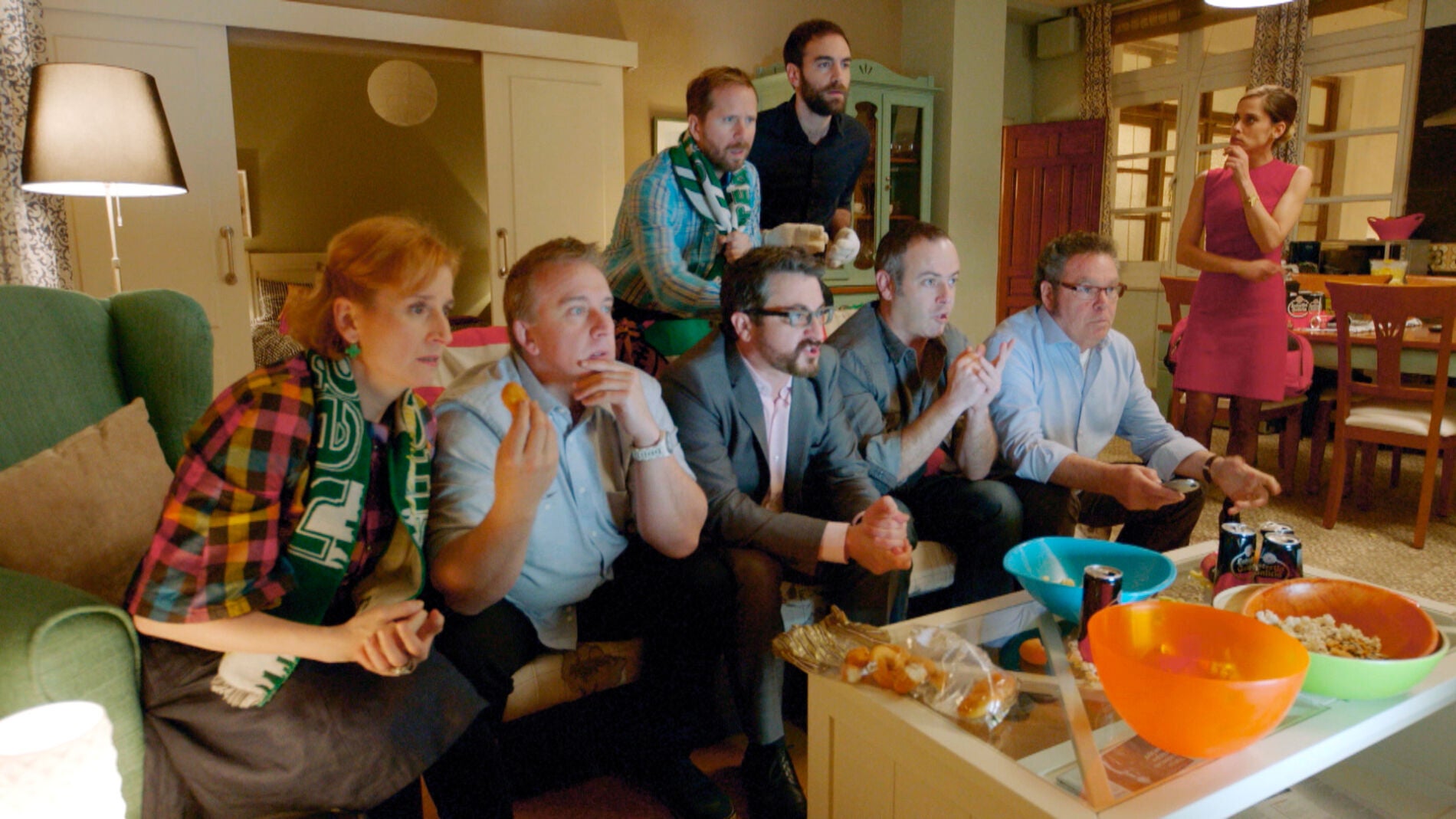 La casa de Koldo se llena de forofos