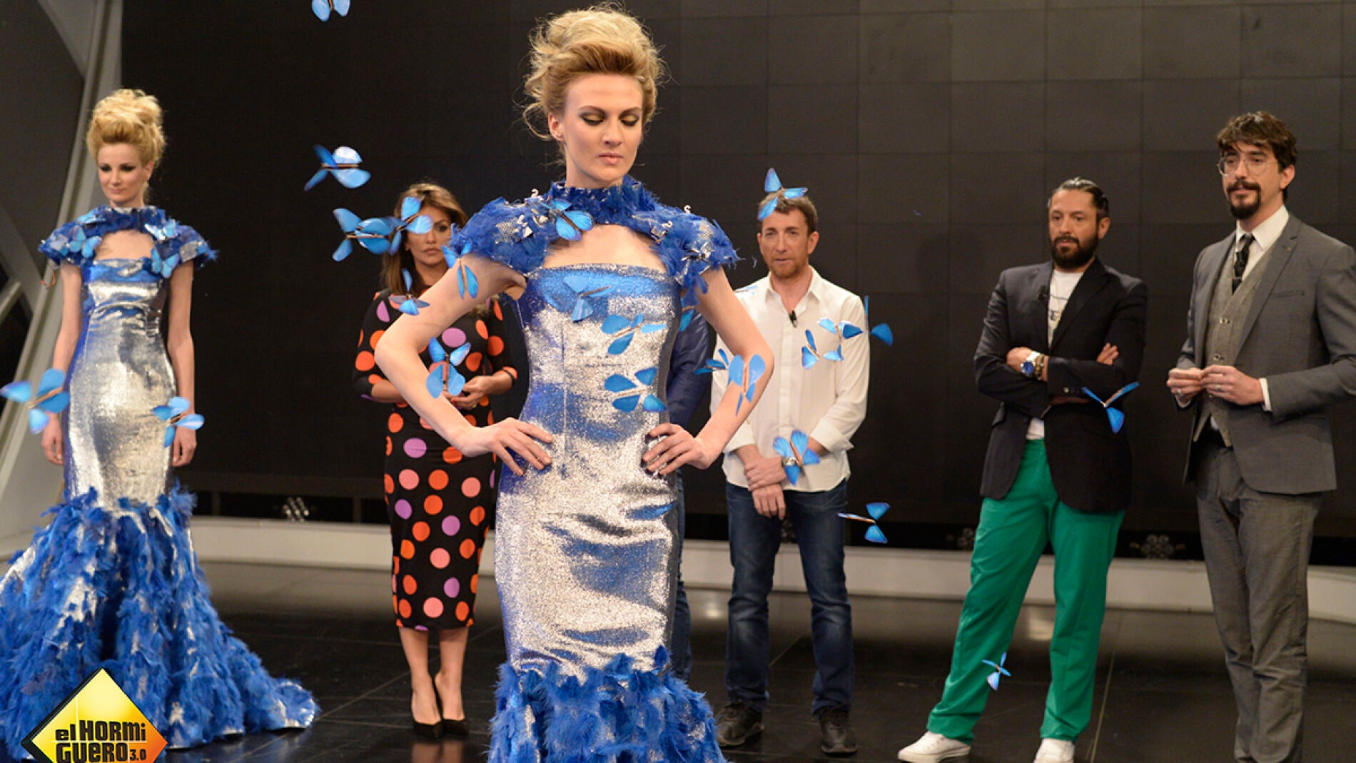 M&oacute;nica Cruz, Bustamante y Rafael Amargo en 'El Hormiguero 3.0'