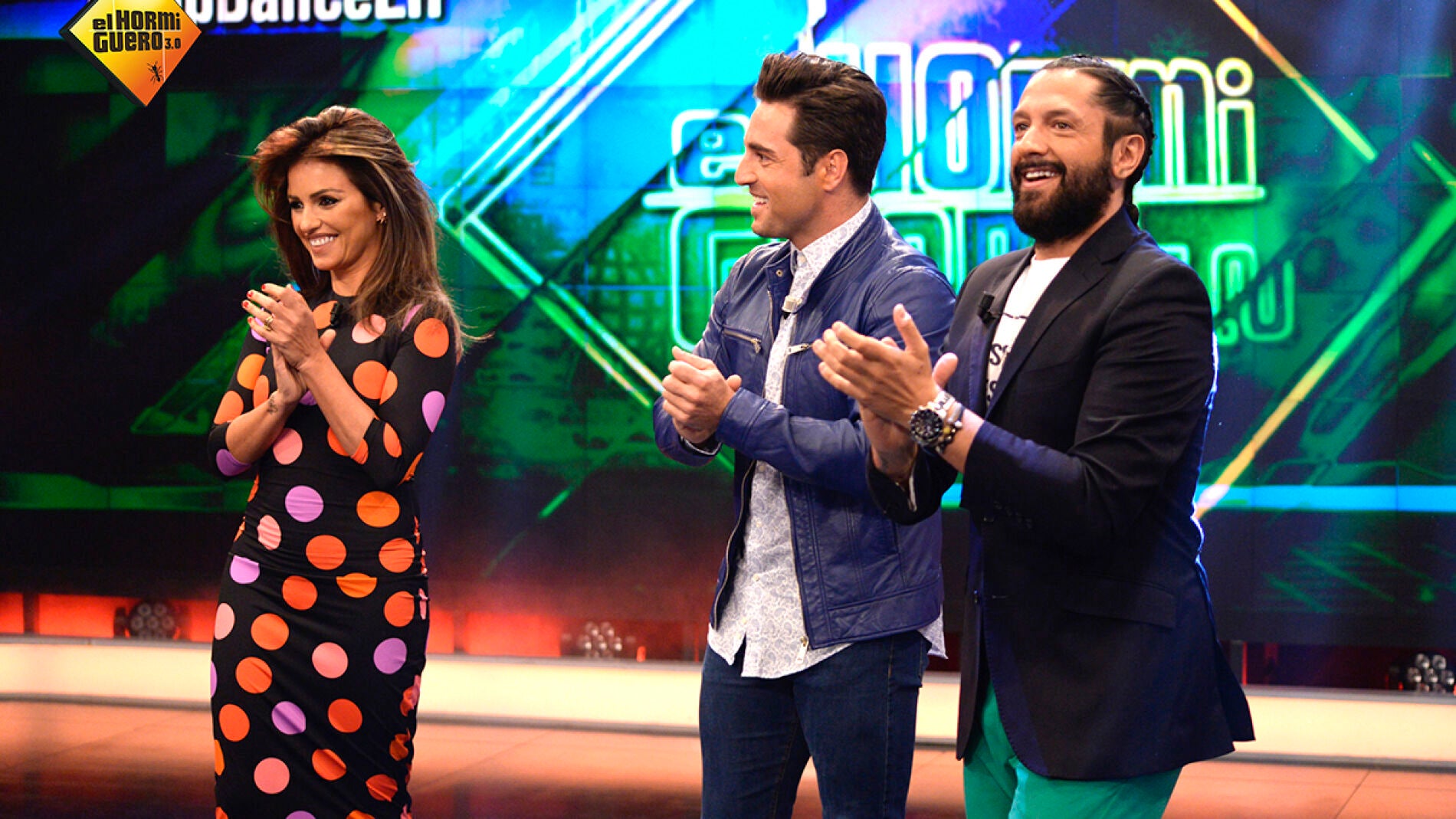 M&oacute;nica Cruz, Bustamante y Rafael Amargo en 'El Hormiguero 3.0'