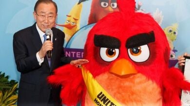 La ONU nombra a Red, el popular 'Angry Bird', embajador contra el cambio climático