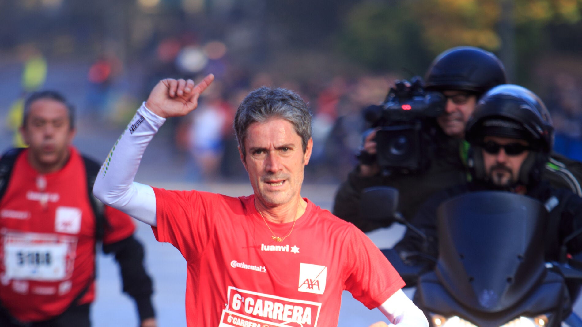 Mart&iacute;n Fiz consigue su tercera marathon en Boston