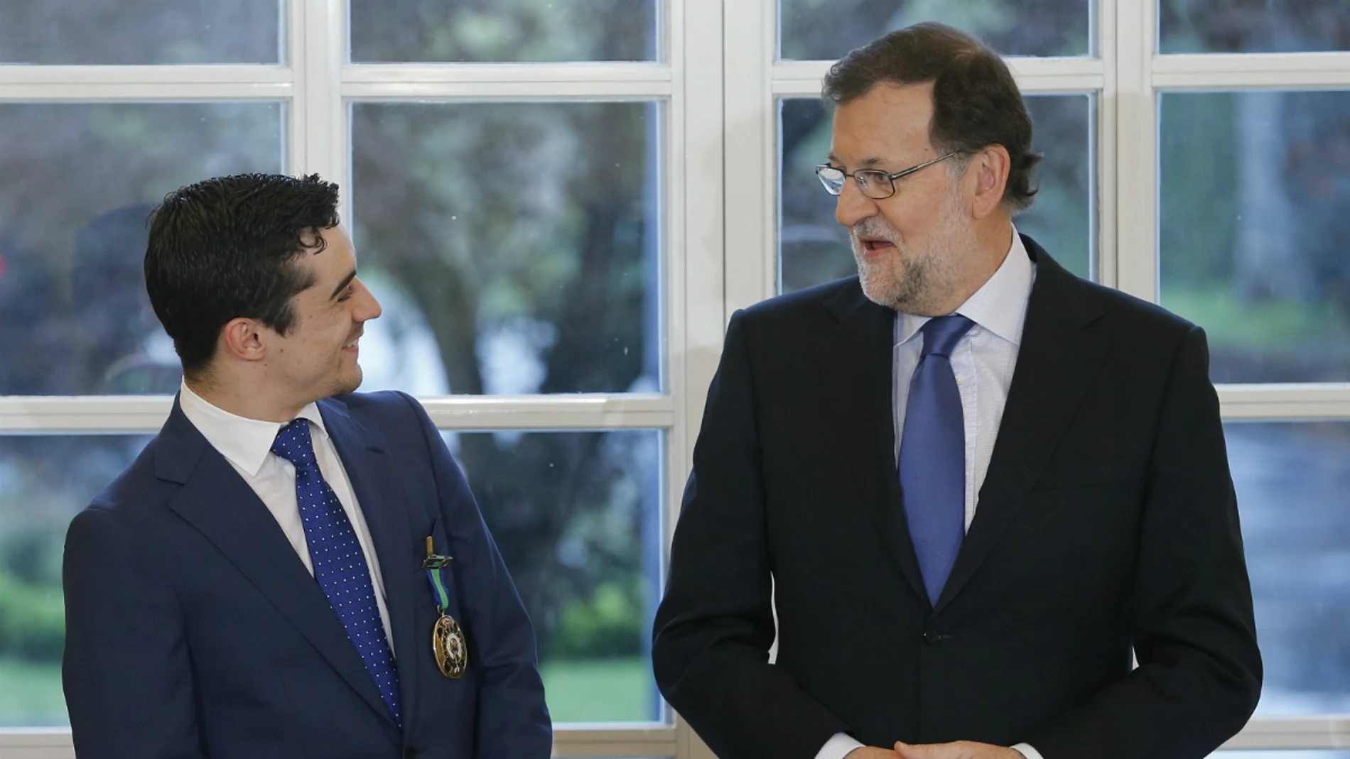 Javier Fernández, junto a Mariano Rajoy Javier Fernández, junto a Mariano Rajoy