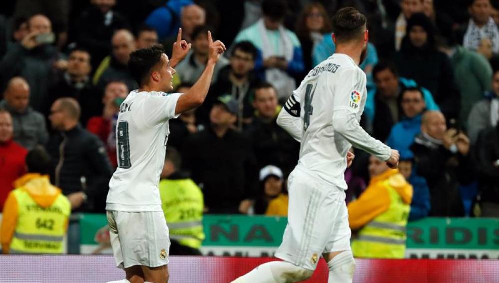 Lucas Vázque marca el segundo del Real Madrid ante el Villarreal