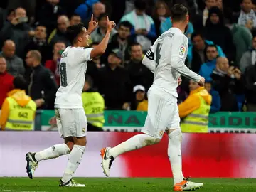 Lucas Vázque marca el segundo del Real Madrid ante el Villarreal Lucas Vázque marca el segundo del Real Madrid ante el Villarreal