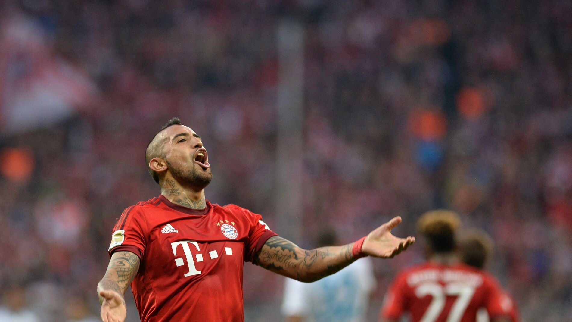 Arturo Vidal, jugador del Bayern de M&uacute;nich