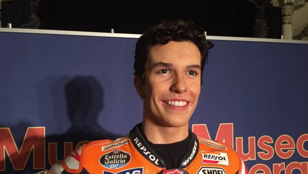 La figura de cera de Marc Márquez en el Museo de Cera de Madrid