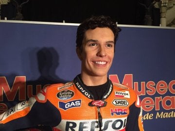 La figura de cera de Marc Márquez en el Museo de Cera de Madrid