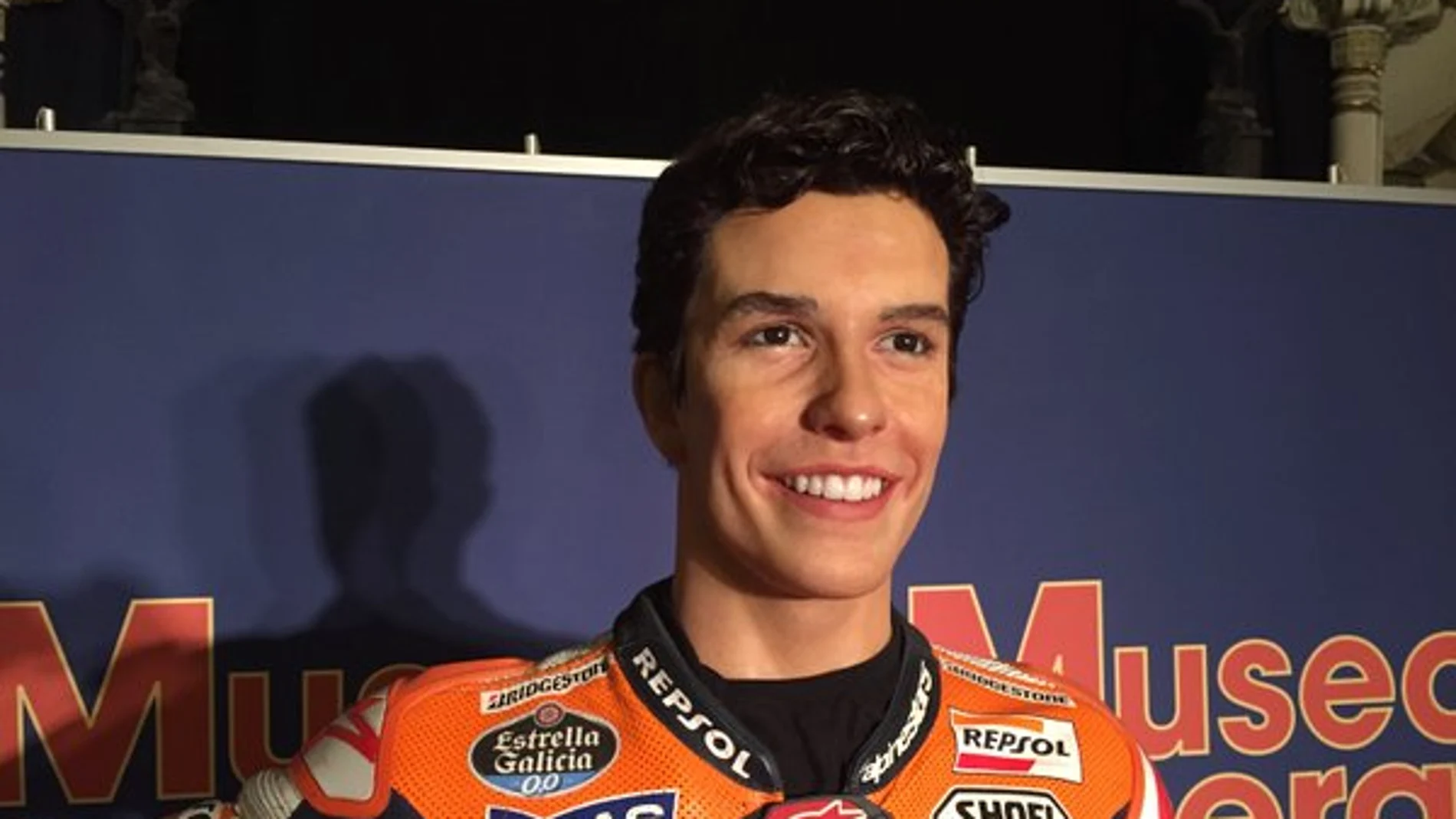 La figura de cera de Marc Márquez en el Museo de Cera de Madrid La figura de cera de Marc Márquez en el Museo de Cera de Madrid