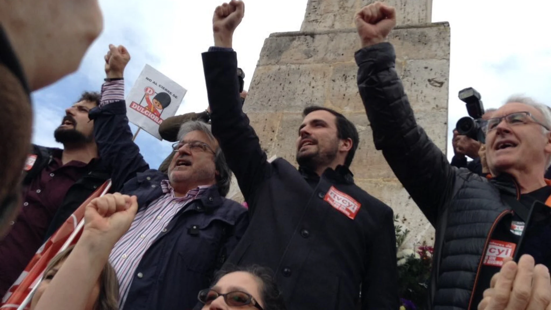 alberto Garzón, durante un acto de Izquierda Unida alberto Garzón, durante un acto de Izquierda Unida