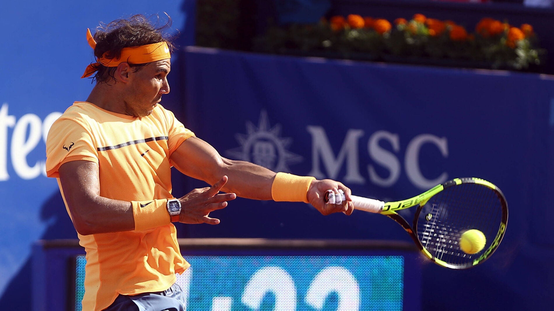 Rafa Nadal en el Barcelona Open 2016