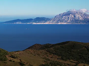 Vista del Estrecho de Gibraltar Vista del Estrecho de Gibraltar