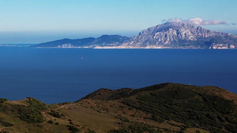 Vista del Estrecho de Gibraltar