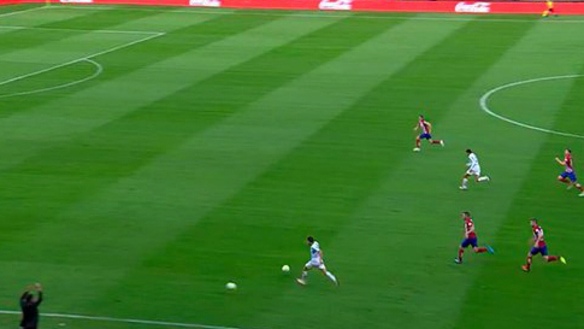 Segundo bal&oacute;n en el Vicente Calder&oacute;n