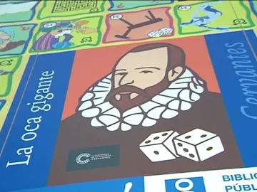 Juego de la Oca gigante de Cervantes Juego de la Oca gigante de Cervantes