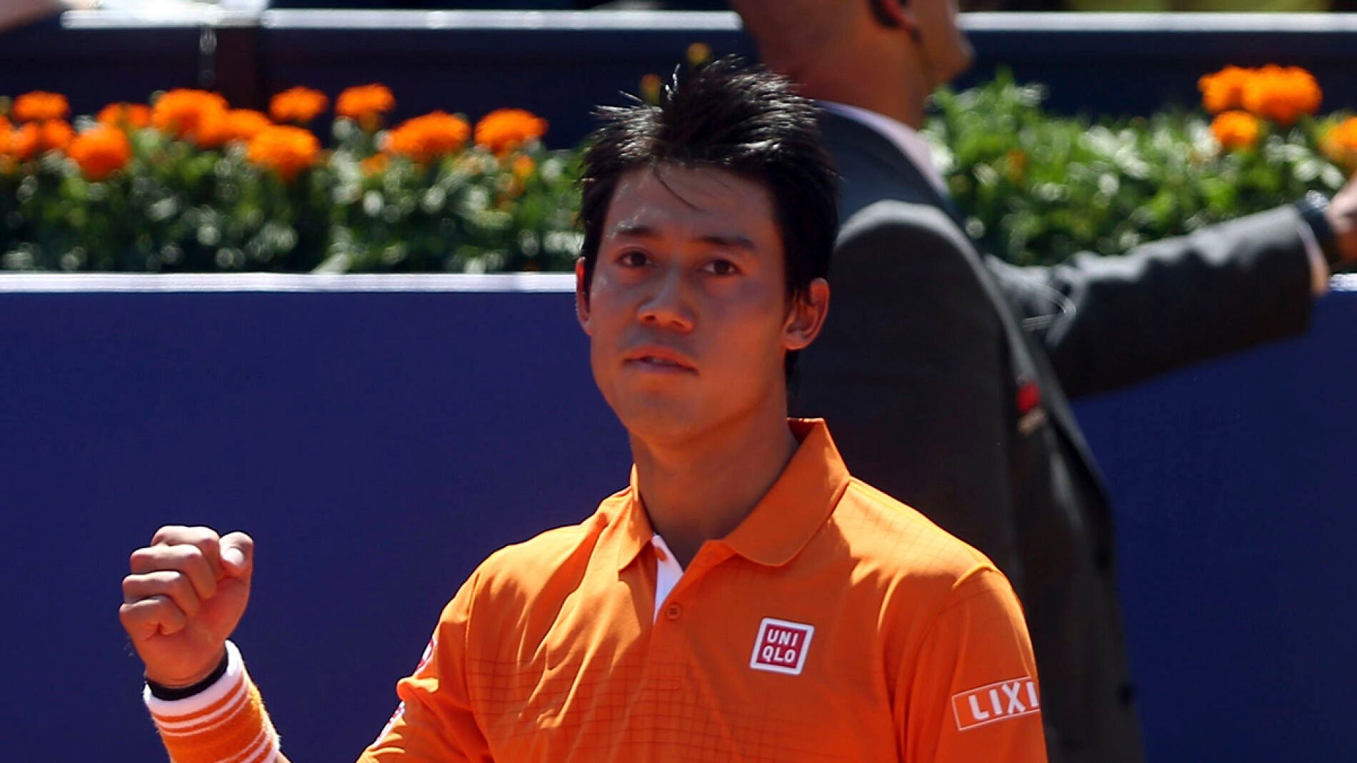 Nishikori celebra su pase a la final