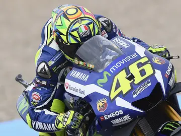 Valentino Rossi en el Gran Premio de España de MotoGP Valentino Rossi en el Gran Premio de España de MotoGP