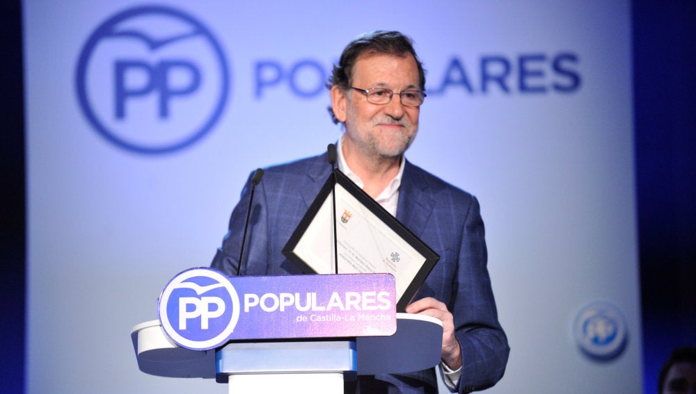 El presidente del Gobierno en funciones y del PP, Mariano Rajoy