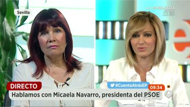 Micaela Navarro, sobre unas posibles elecciones: 