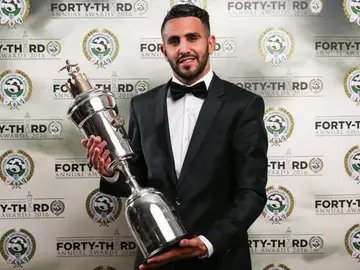 Mahrez, jugador del año en la Premier Mahrez, jugador del año en la Premier