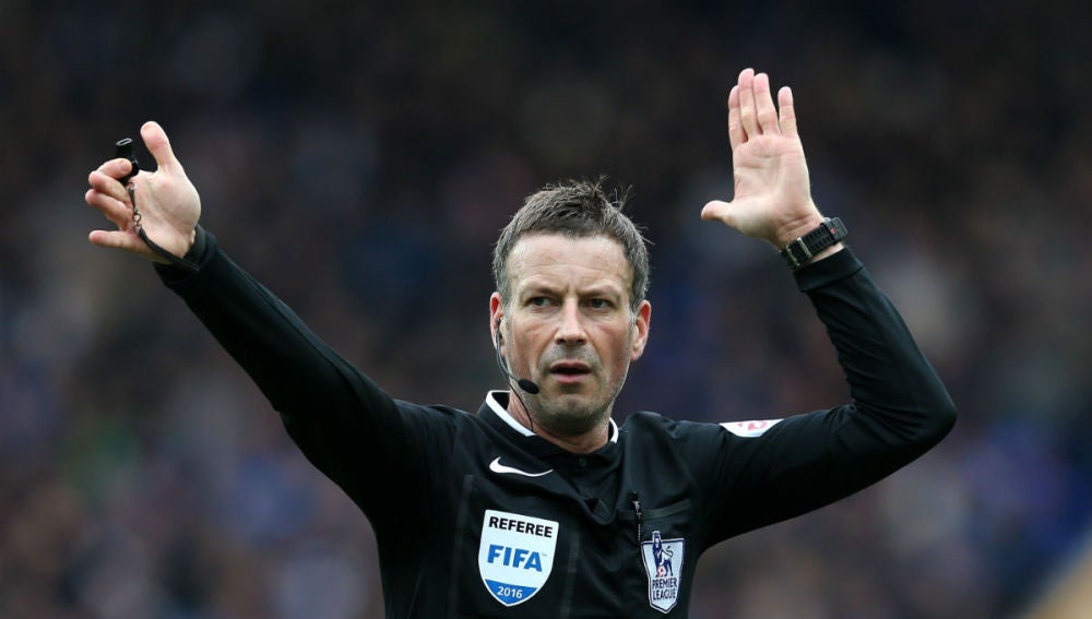 El colegiado inglés Mark Clattenburg