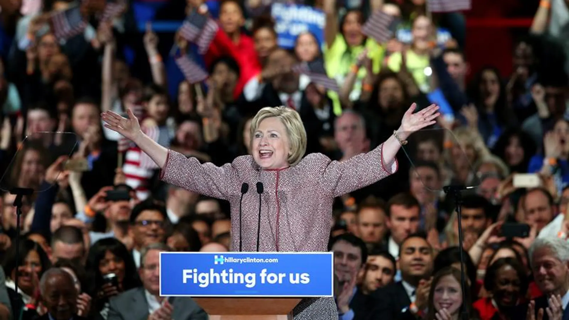 Hillary Clinton, candidata demócrata a la Casa Blanca Hillary Clinton, candidata demócrata a la Casa Blanca