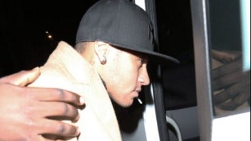 Neymar saliendo de la discoteca 'Libertine' en Londres