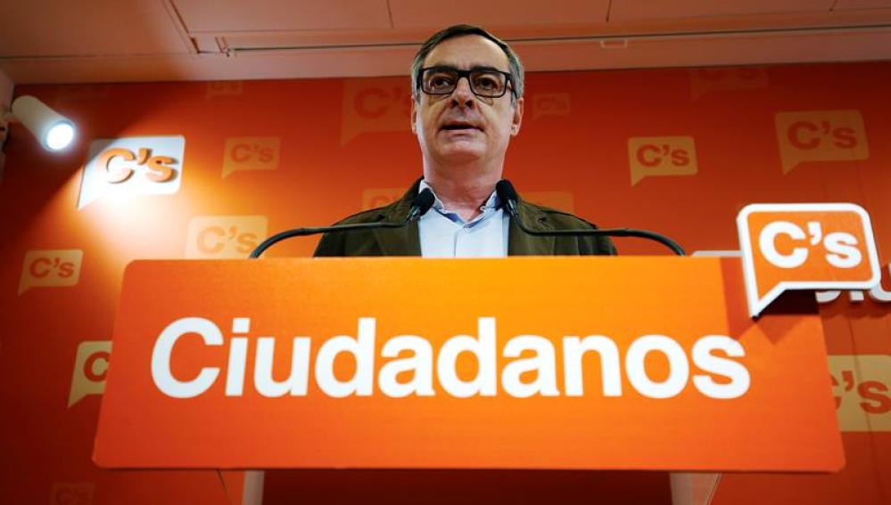 El vicesecretario general de Ciudadanos, José Manuel Villegas