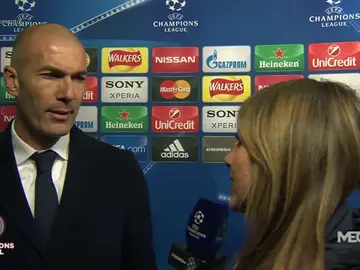 Frame 0.0 de: Zidane: "Ha sido un buen resultado, el partido fue difícil" Frame 0.0 de: Zidane: "Ha sido un buen resultado, el partido fue difícil"