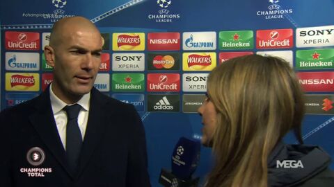 Frame 0.0 de: Zidane: "Ha sido un buen resultado, el partido fue dif&iacute;cil"