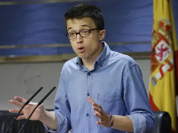 El portavoz de Podemos, Iñigo Errejón El portavoz de Podemos, Iñigo Errejón