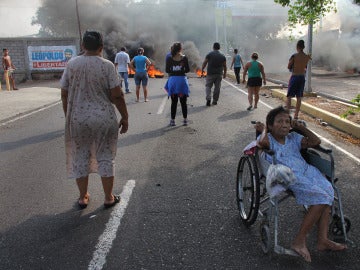 Disturbios en varias ciudades venezolanas