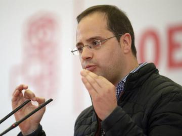 El Secretario de Organización del PSOE, César Luena