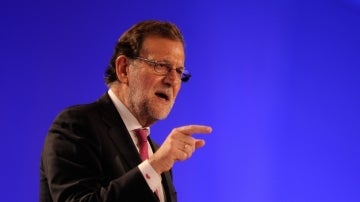 Mariano Rajoy en un acto