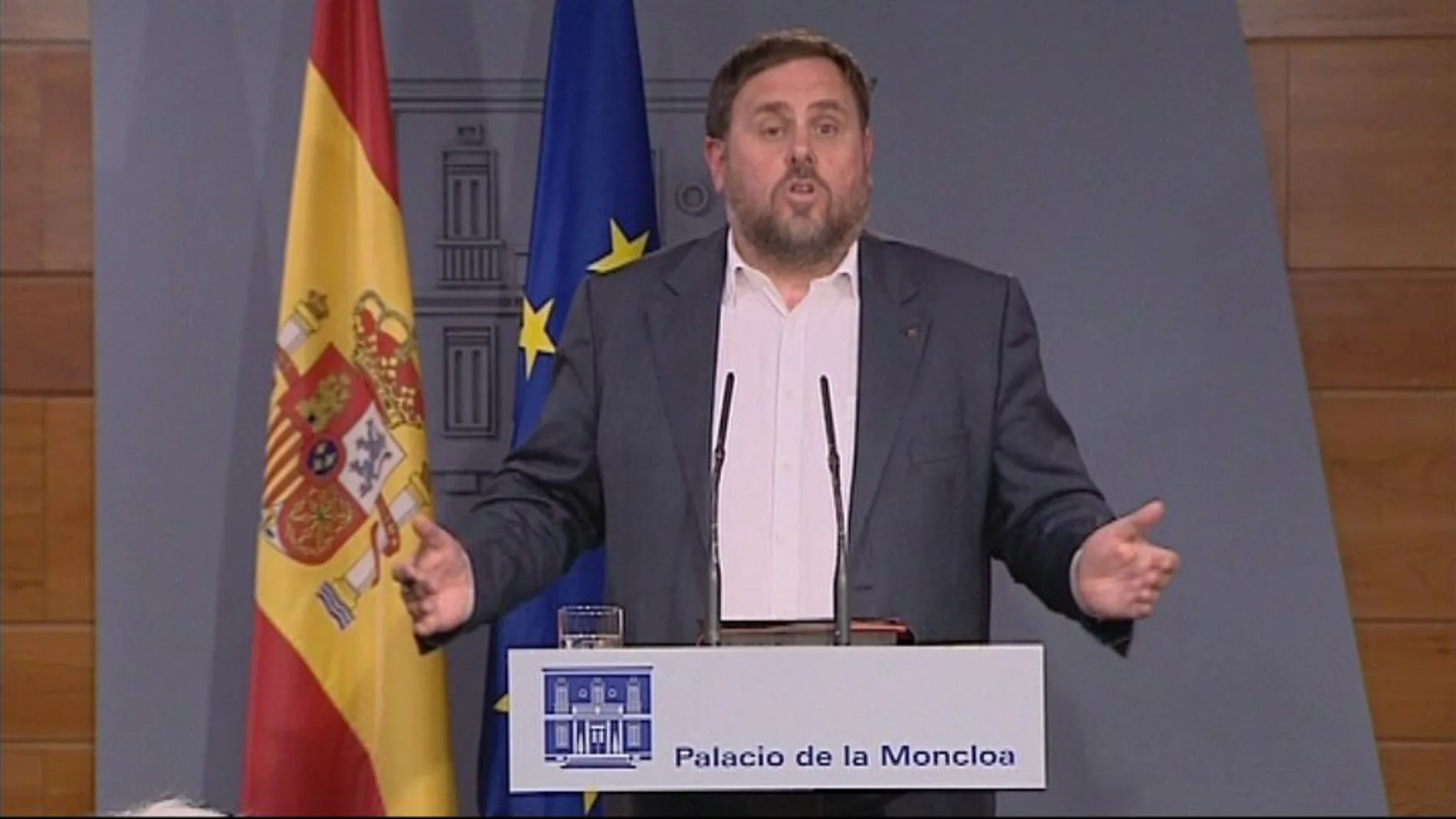 El vicepresidente de la Generalitat de Cataluña, Oriol Junqueras El vicepresidente de la Generalitat de Cataluña, Oriol Junqueras