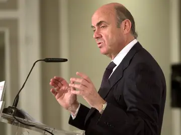 El ministro de Economía en funciones, Luis de Guindos El ministro de Economía en funciones, Luis de Guindos