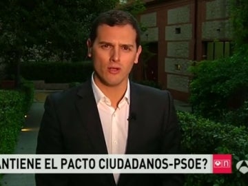 Albert Rivera en Antena 3 Noticias