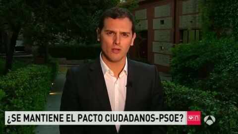 Albert Rivera en Antena 3 Noticias
