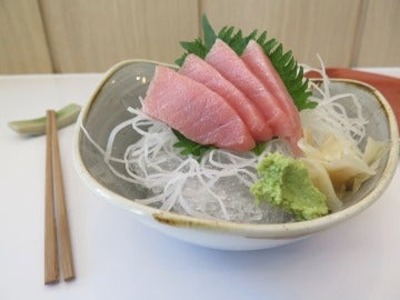 Con un sashimi como éste, ¿quién se resiste?