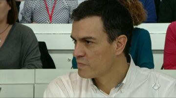 Frame 0.0 de: Pedro Sánchez: " Eduardo Madina seguirá en las listas como número 7 por Madrid"